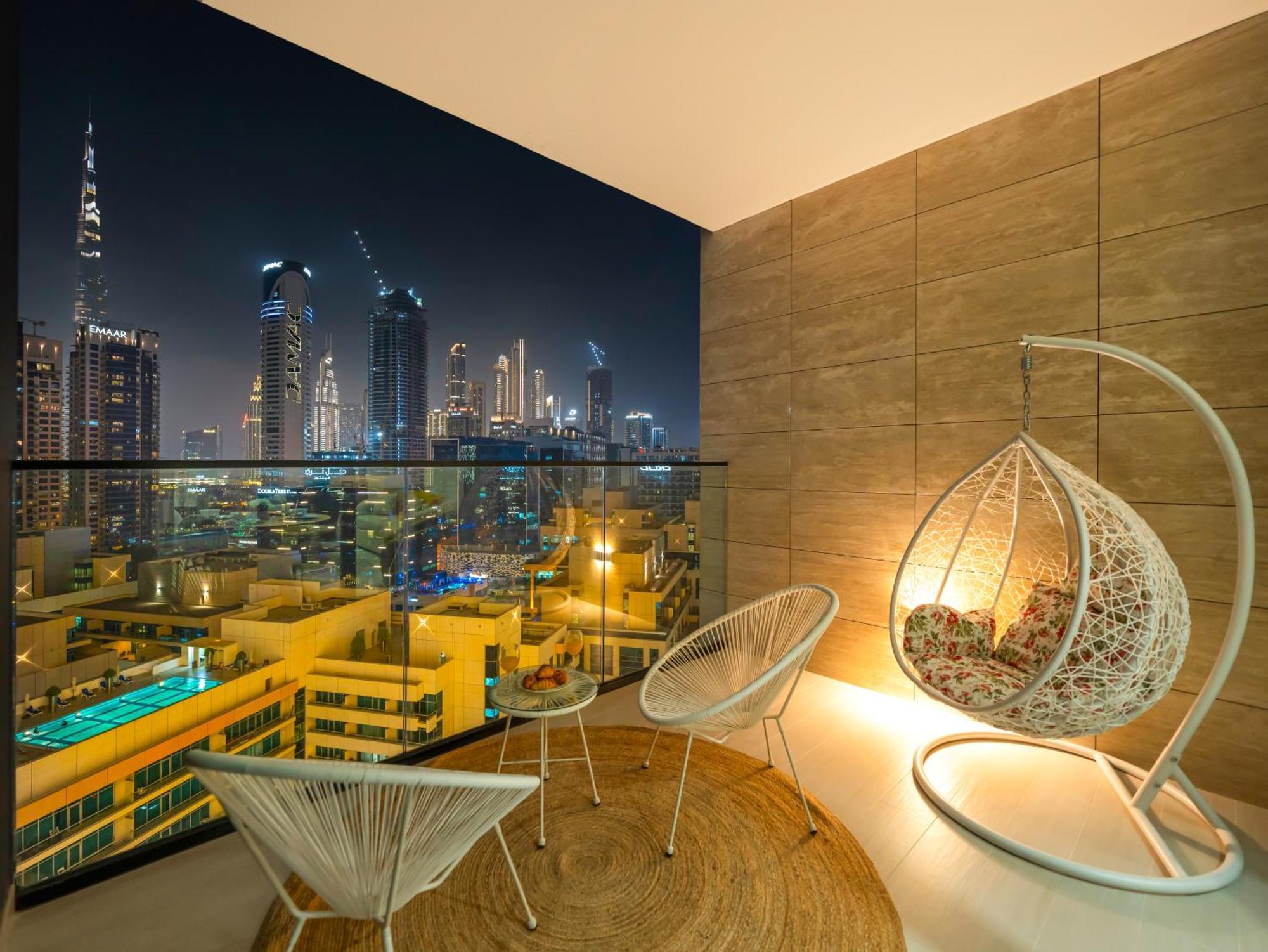 Apartment Premium Burj Khalifa View & Private Jacuzzi